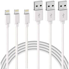 iPhone Charger Cable Lightning Cable 1M 3Pack, MFi Certified iPhone Lightning to USB Cable Fast iphone Charging Cord for iPhone 13/12/11/SE/Xs Max XR