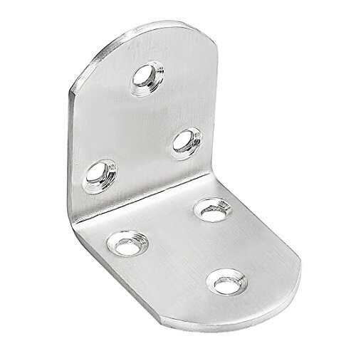 Stainless Steel Shelves Corner Brace 50mmx50mmx38mm, Joint L Shape 3mm