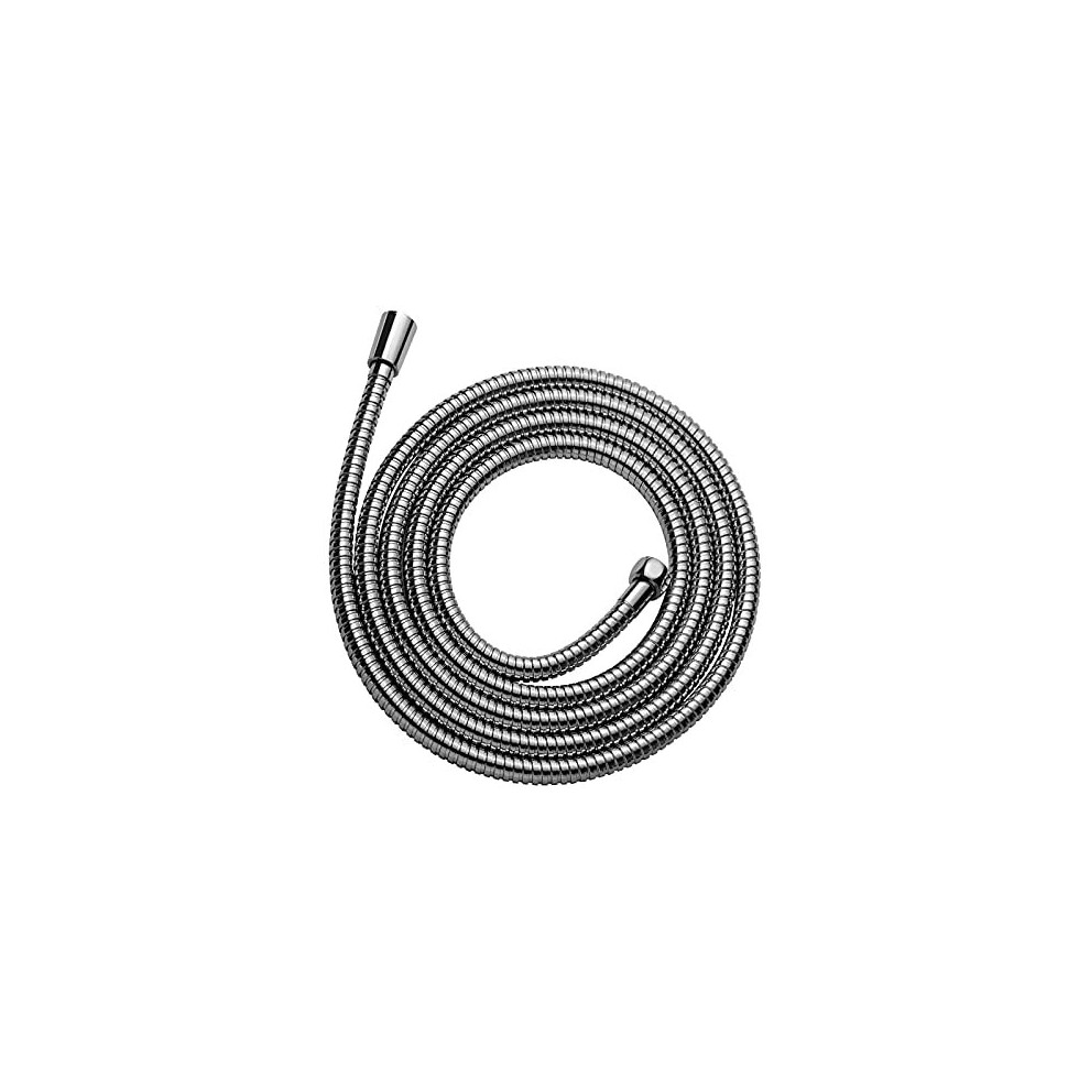 Shower Hose 3.0m,Stainless Steel Replacement High Pressure Extra Long Shower Hose Anti-Kink Shower Hose for Bath Taps Chrome