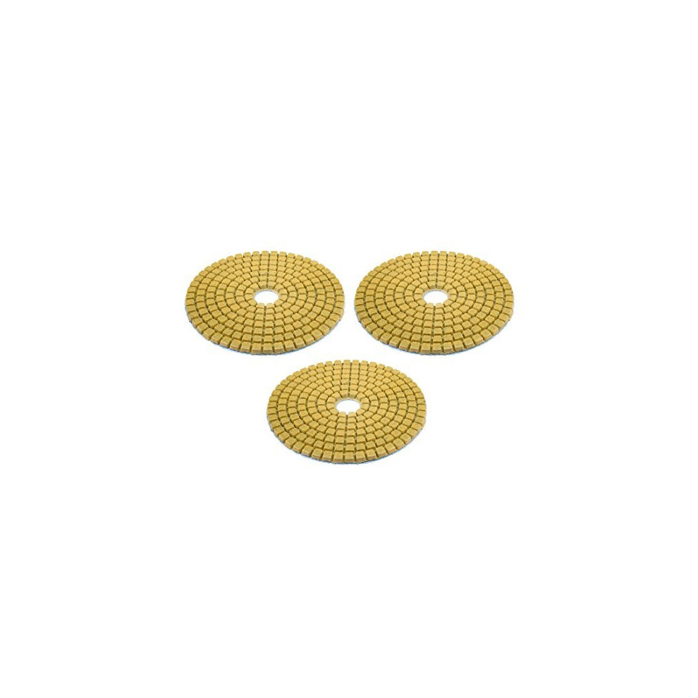 Diamond Polishing Sanding Grinding Pads Discs 4 Inch Grit 50 3 Pcs For Granite Concrete Stone Marble 5011145434341