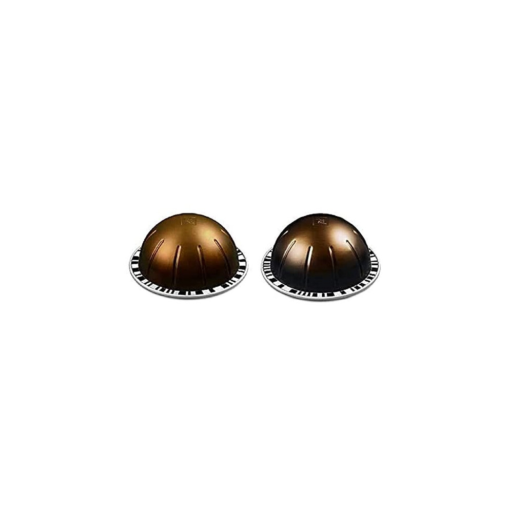 Nespresso Vertuo Double Espresso Selection Long Expiry Coffee Pods Capsules Chiaro Scuro 20 Pods 2 Sleeves