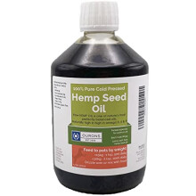 Hemp Oil for Dogs 500ml - Cold Pressed Food Grade
