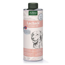 Premium Salmon Oil for Dogs, Cats, Horses & Pets 500ml - 100% Pure Natural Norwegian Fish Oil Supplement With Omega 3, 6 & EPA, DHA & ALA Fatty Acids,