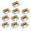 10pcs 250V 6A Dual Terminals 5 x 20mm Fuse PCB Panel Mount Holder Case 1