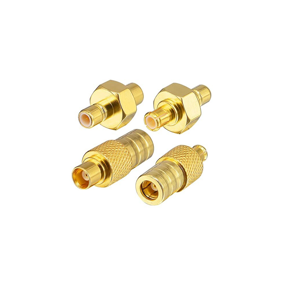Dba Car Aerial Adapter Smb To Mcx Kit Rf Adapter Connectors Mcx Male Female To Smb Male Female For Dab+ Car Aerial Radio Kenwood Alpine Jvc Pioneer 5011145431623