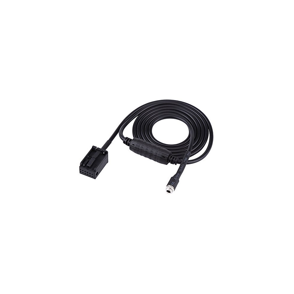 Auxiliary Adapter Cable, Audio Auxiliary Input Mode Cable 12 Pin Female Jack Adapter Auxillary Cable For E85 E86 Z4 Cd X3 E83 5011145433559