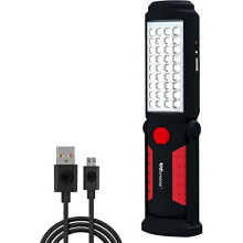 Rechargeable Work Light, Inspection Lamp, Magnetic Torches Led Super Bright, Emergency Backup Lights Mechanic Tools Camping Flashlight, Gifts for Men