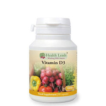 Vitamin D3 1000iu x 90 Capsules, Suitable for Vegetarians, Magnesium Stearate Free, Contributes to The Maintenance of Normal Bones, Muscle Function &