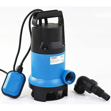  750W, 12500L/H Lift 8m Electric Submersible Water Pump, Water Pump Sump Pump with Float Switch Hose Connector, Flood Drain Garden Pond Pool Hot