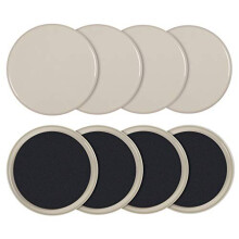7 Inch Large Furniture Slider Glider,180mm Round Carpet Slider Glider for Moving Heavy Furniture Quickly and Easily on Carpet Surface-Furniture Moving