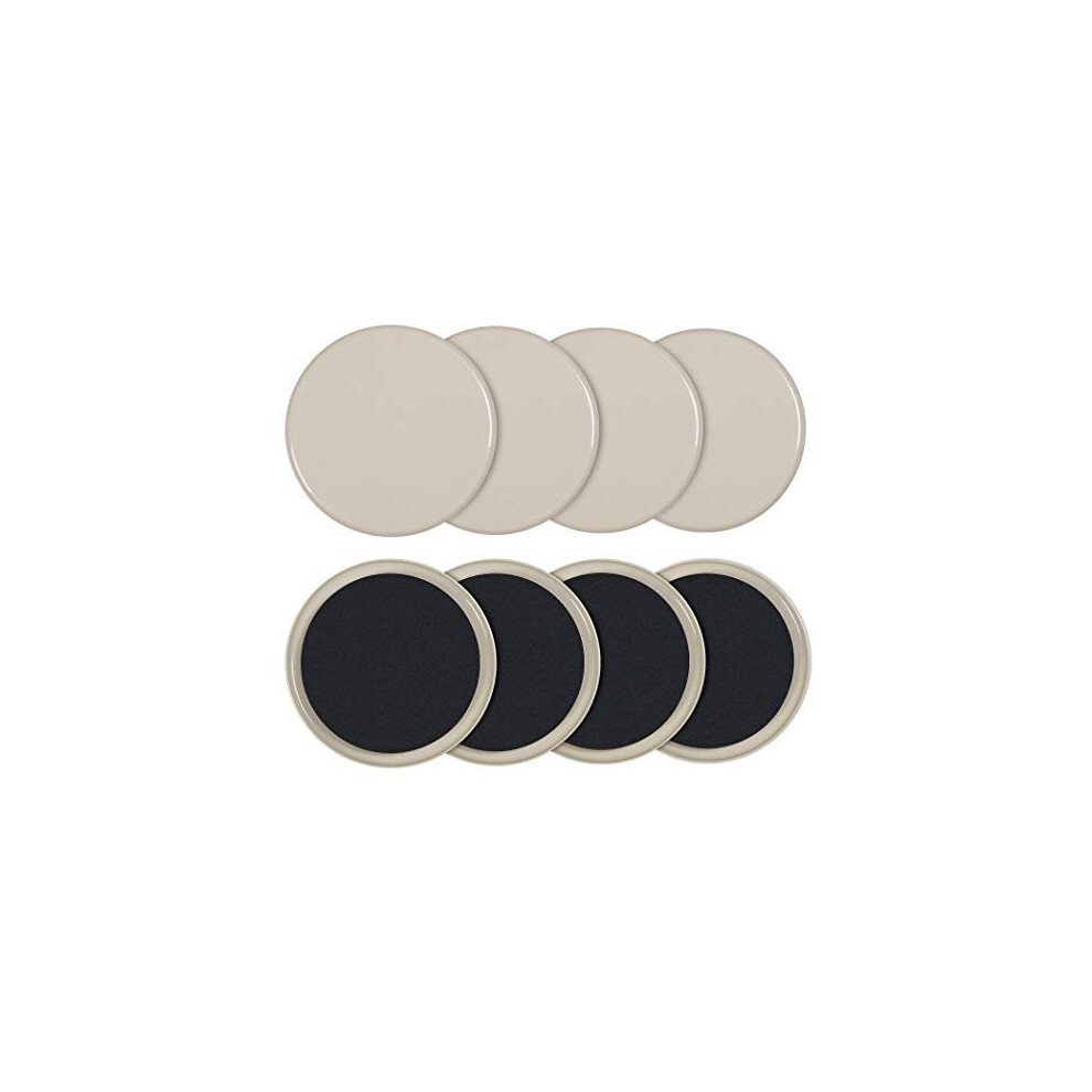 7 Inch Large Furniture Slider Glider,180Mm Round Carpet Slider Glider For Moving Heavy Furniture Quickly And Easily On Carpet Surface-Furniture Moving 5011145438684