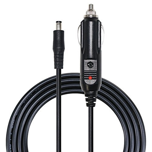 12V Cigarette Lighter Plug Cable，DC5521 to 12V DC Car Charger Auto Power Supply cable for