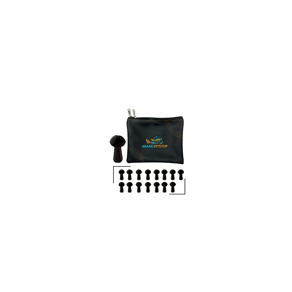 Replacement Mushroom Plugs For Tubeless Tire Puncture Repair Kit - For Cars, Motorcycles- Spare Plugs (15 Plugs) 5011145439872