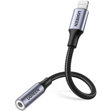 Lightning to 3.5mm Headphone Jack Adapter MFi Earphone Aux Audio Mic TRRS Female Cable Compatible with iPhone 14 Pro Max 14 Plus,iPhone 13 12 11 XR XS