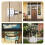 Door Bolt Latch, Aluminum Alloy Security Automatic Window Gate Spring Bounce Lock (White) 4