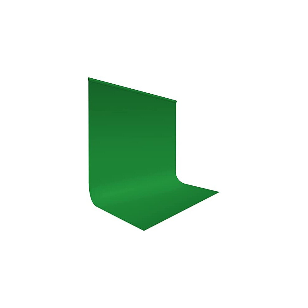 Green Screen, 5x6.5ft/1.5x2m Chromakey Green Screen Portable Collapsible Green Background Screen Polyester Green Backdrop for Live Streaming Zoom 