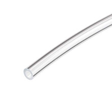 Pneumatic Air Tubing, 6mm(0.24")OD x 4mm(0.16")ID 2m(6.56ft) PU Polyurethane Air Compressor Tubing Hose Pipe Transparent