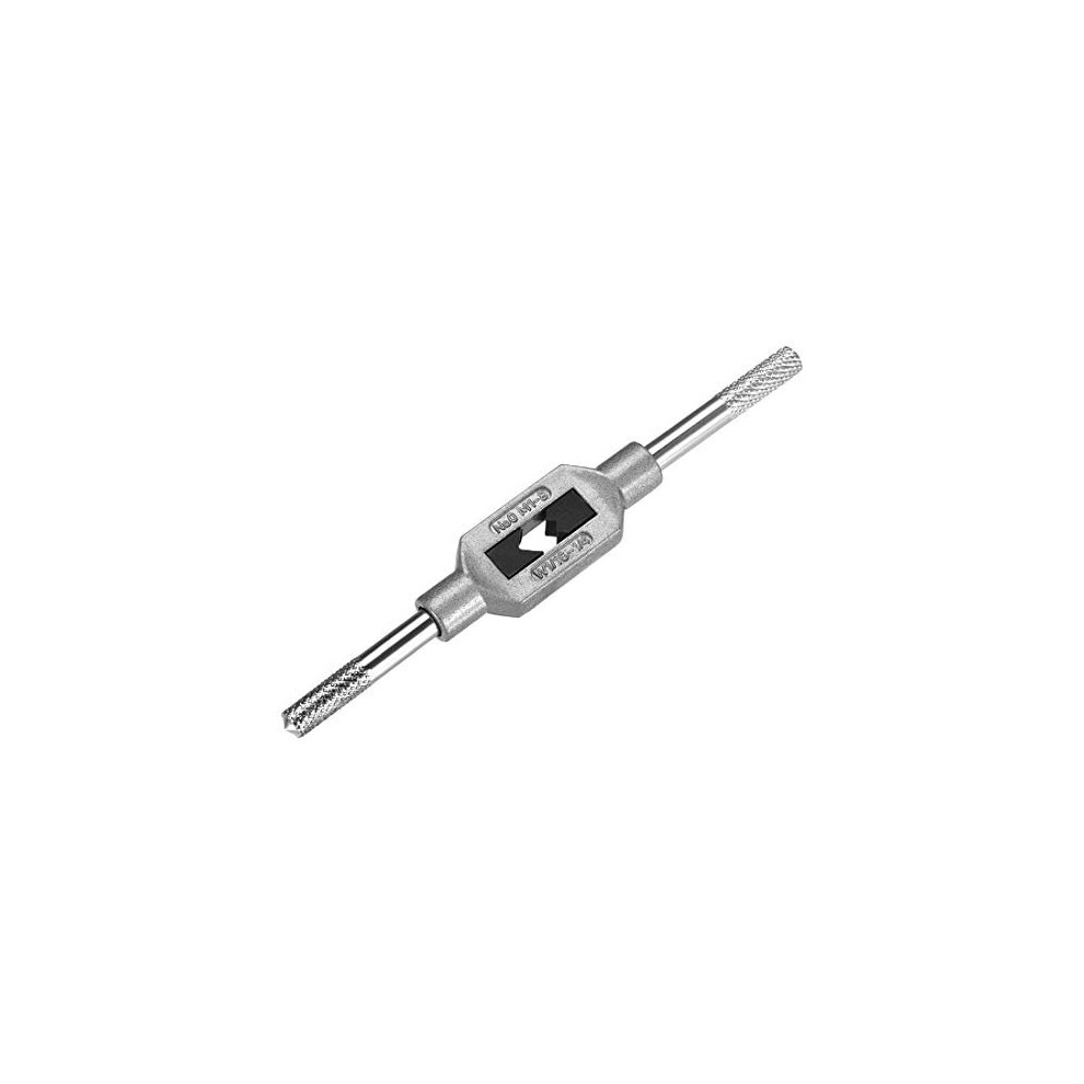 Adjustable Tap Wrench Handle, For Metric M1-M8 W1/16-1/4 Taps, Thread Tap Holder Reamer Hand Tapping Tool For Machinist Repair, Medium Carbon Steel 5011145441493