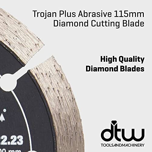 Plus Abrasive 115mm Diamond Cutting Blade 1