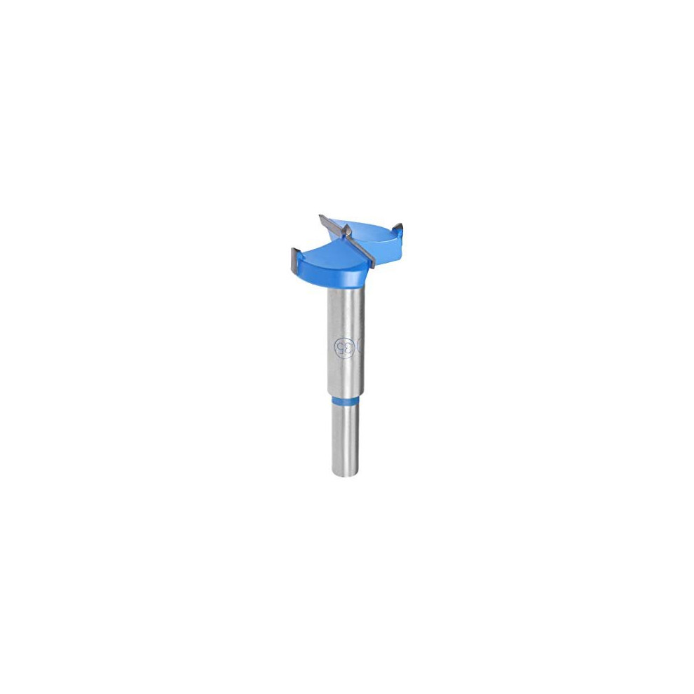 Forstner Drill Bits 35Mm, Tungsten Carbide Wood Hole Saw Auger Opener, Woodworking Hinge Hole Drilling Boring Bit Cutter (Blue, Gray) 5011145434884