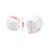 20pcs 17mm Car White Plastic Wheel Lug Nut Bolt Cover Caps with Tool 4