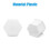 20pcs 17mm Car White Plastic Wheel Lug Nut Bolt Cover Caps with Tool 5