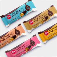 Natural Vegan High Protein Bar – High Protein, 100% Natural (Variety Pack, x5)