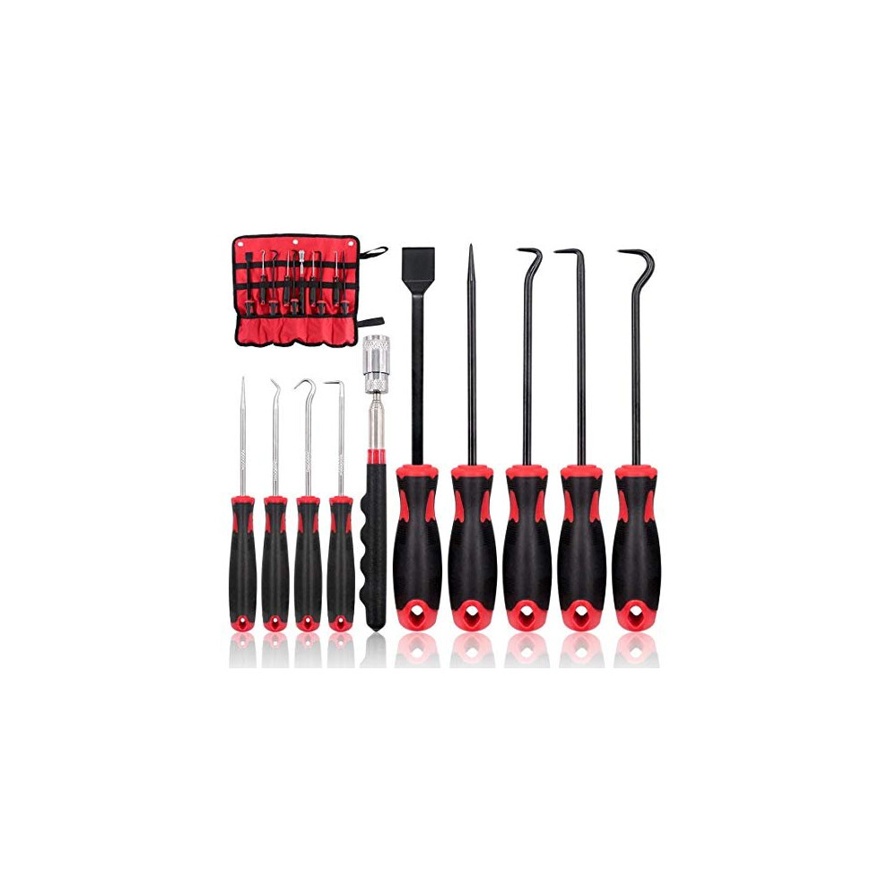9Pcs Longâ Hookâ Setâ Withâ Magneticâ Telescoping Toolâ Kit, 5011145444913