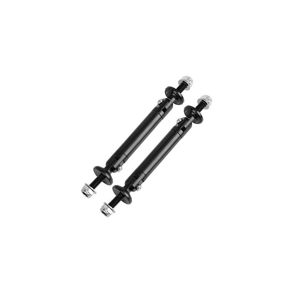 2Pcs Car Adjustable Front Bumper Lip Splitter Support Rod Black 5011145447020