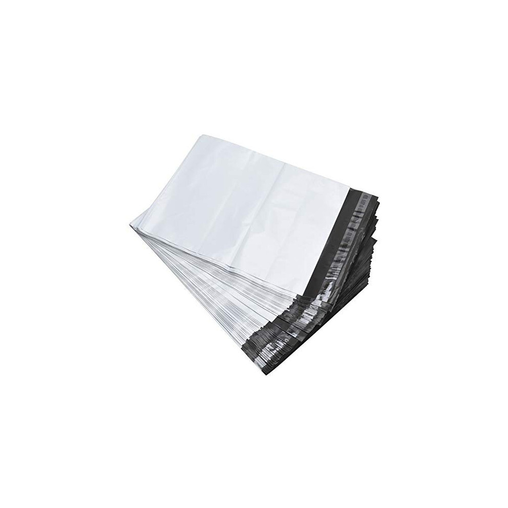 Mailing Postal Bags - 6''x9''(152228mm) - 100 Mixed Mailing Postal Self-Seal Closure Plastic Bags - Waterproof Plastic Envelopes for Posting - Grey