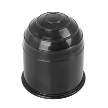 1.97 Inch Tow Bar Ball Cover Plastic Towing Hitch Protect Cap Black