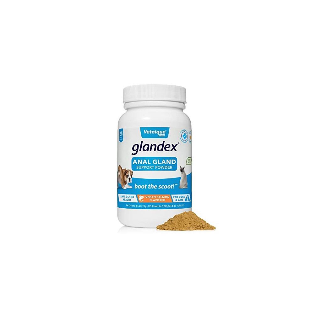 Glandex Dog & Cat Anal Gland Sac Fiber Supplement Powder With Pumpkin, Digestive Enzymes & Probiotics â Vet Recommended Healthy Bowels & Digestion -