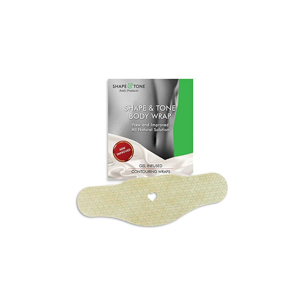 Shape And Tone Body Products Body Wrap By Shape And Tone Â Firming And Shaping Contouring Body Wrap Â New Improved Cellulite Wrap Body Treatment Â All Natural Solution