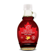 Canadian Organic Maple Syrup, Single Source, Grade A Dark Robust 1x 250g