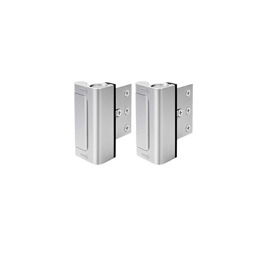 2 X Home Security Door Lock - Easy To Install & Use Childproof Door Reinforcement Lock (2 Pack) - 12 X Stronger Than A Conventional Dead Bolt 5011145444906