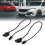 Pair Parcel Shelf String Rear Trunk Storage Bag Tray Straps for Car 2