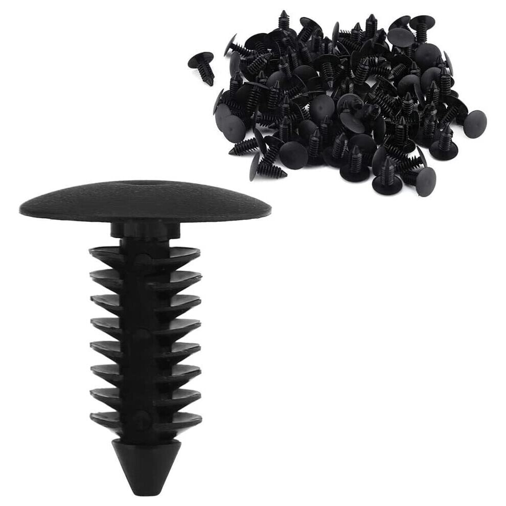 Door Trim Clip 100Pcs A16 Universal Car Bumper Fender Bumper Rivets Nylon 5011145458460