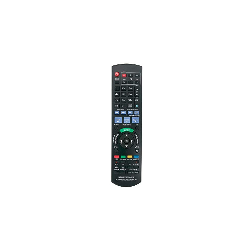 N2qayb000614 Remote Control Replacement For Panasonic Blu Ray Dvd Recorder Dmr-Bwt700 / Bwt800 Dmr-Bwt700eb Dmr-Bwt800eb 5011145449321