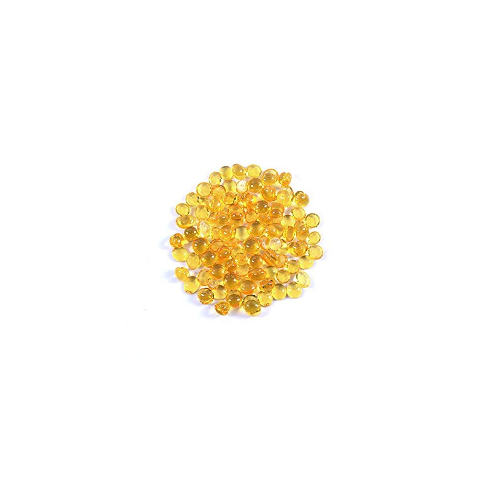 Yantaisiyu Unisex Yellow 100G Fusion Keratin Glue Tips Pellets Granules Beads For Making Wigs Nail/I Tip Pre-Bonded Human Hair Extensions (Transparent )