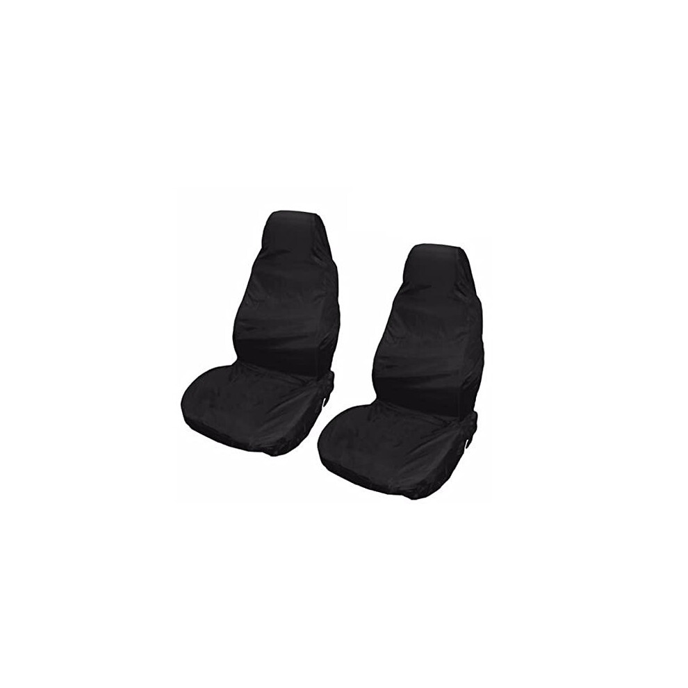 Car Seat Cover Universal Waterproof Seat Protector Pack Of 2 Black 5011145461064