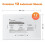 Paper Shredder Lubricant Sheets - Pack of 12 2
