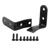 Black Brackets Glove Box Repair Kit, Iron Car Glove Box Lid Hinge Bracket Snapped Repair Kit for A3 A4 S4 B6 B7