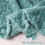 Large Flannel Fleece Throw Blanket, 127x178 CM Sofa Throws, Soft Jacquard Weave Leaves Pattern Throws for Sofa, Celadon Blanket 8