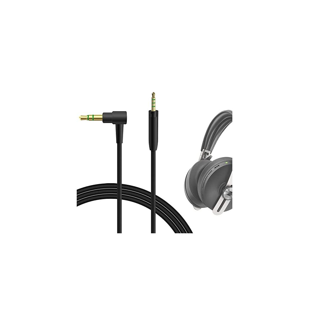 Audio Cable Compatible with Sennheiser Momentum 4 Wireless Momentum 3 Momentum 2 HD 400S HD1 HD 4.50 SE HD 450BT HD 4.40 HD 4.30G Cable, 2.5mm Aux