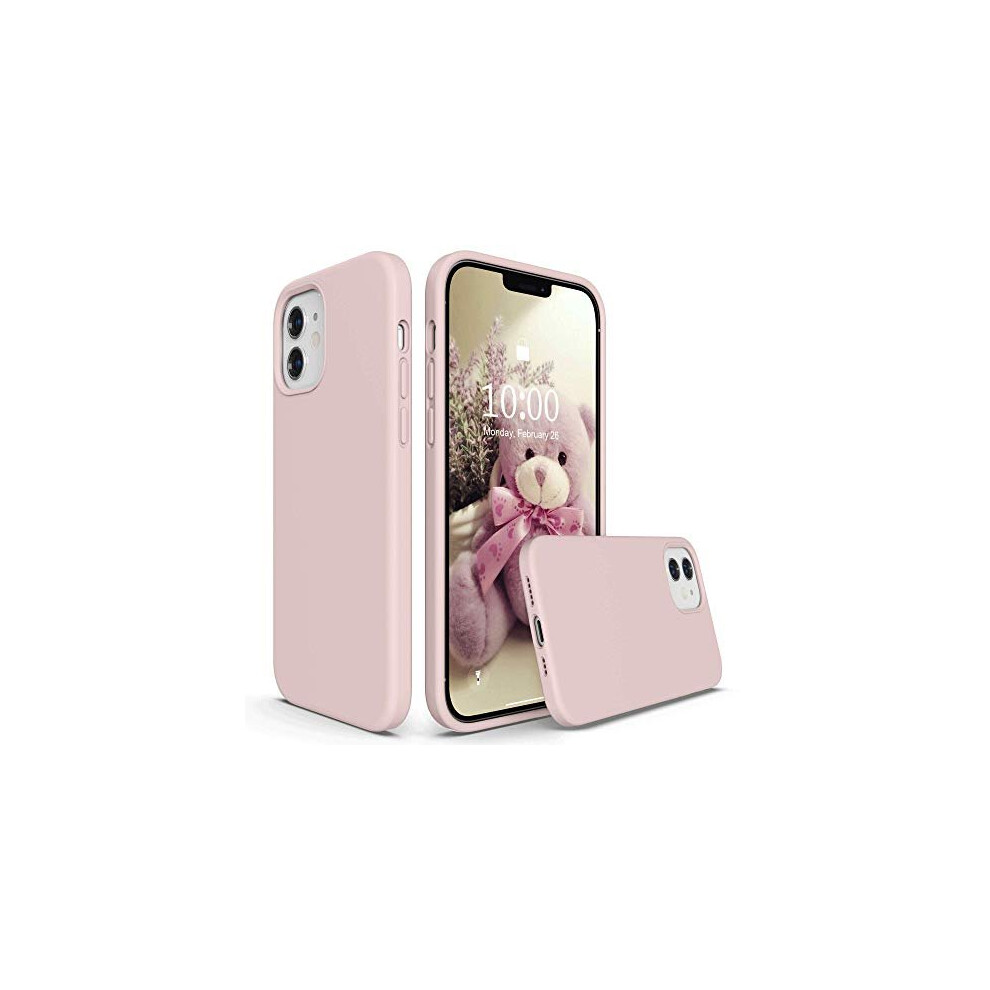 Liquid Silicone Case Compatible With Iphone 12 Case, Iphone 12 Pro Case 6.1 Inches, Gel Rubber Full Body Shockproof Phone Case For Iphone 12/12 Pro 5011145464430