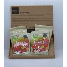Nibblots for Small Animals Apple, 4x 30g, Tasty Treats For Your Guinea Pig/s, Hamster/s, with Added Vitamins, Rosemary Extract For Skin & Coat, helps