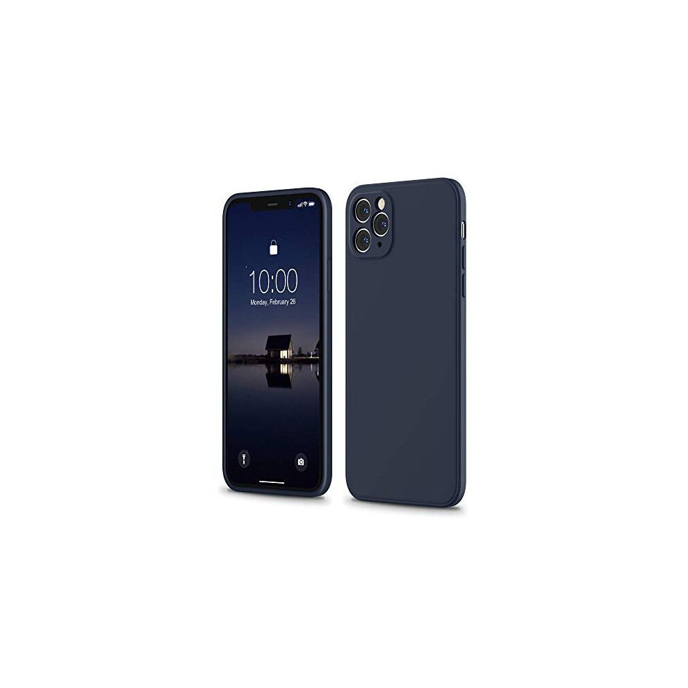 Square Silicone Case Compatible With Iphone 11 Pro Max Case, Liquid Silicone Slim Fit Case (Individual Protection For Each Len) For Iphone 11 Pro Max 5011145459368