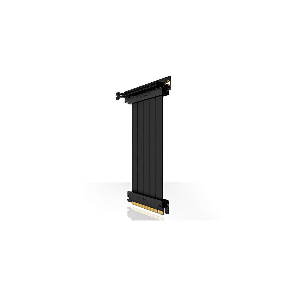 Photos - Cable (video, audio, USB) [30cm PCIE 3.0 16x Extreme High Speed Riser Cable PCI Express Port GPU Extension Card-Right Angle Connector