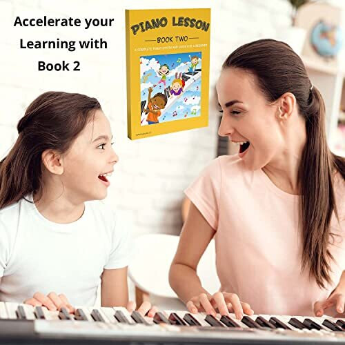 Piano Lessons Book2: A Complete guide for Beginners (Book) 1