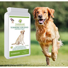 Turmeric for Dogs with Back Pepper Extract - High Strength Hip and Joint Supplement for Dogs - Natural Dog Joint Supplement for Senior Dogs - 120